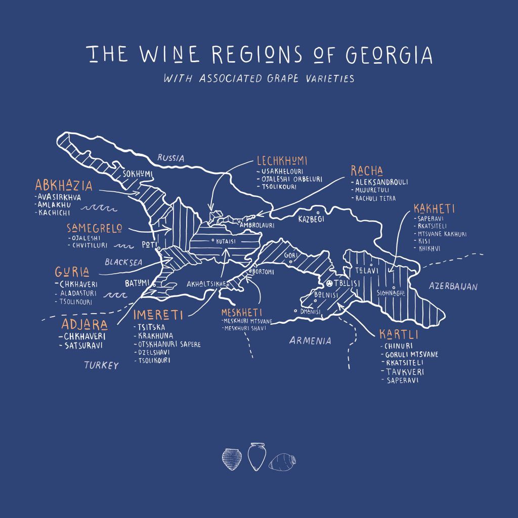 map of Georgia